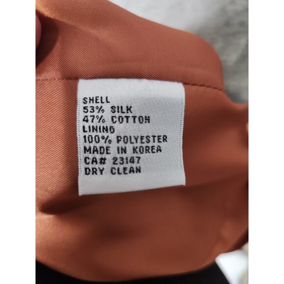 vintage talbots blazers 16 And Skirt Size 16 Sunburnt Orange - Picture 12 of 15